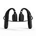 Produktbild LG&S 2021 Neuer Schmerzloser Knochenleitungskopfhörer Bluetooth 5.0 Kabelloses Nicht In-Ear-Headset Wasserdichtes Sportkopfhörer-Ohrhaken-Headset, Schwarz