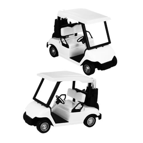 Voiturette de golf miniature moulée sous pression collection rétro-friction