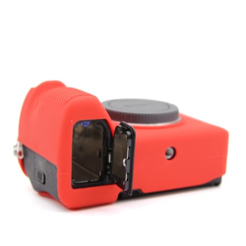 Funda de silicona suave para Sony A7 IV roja - Fernando Cortés