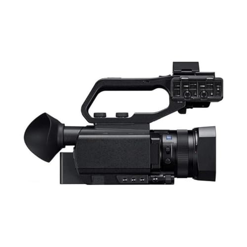 Image of Video Camera HXR-NX80 4K HD NXCAM Camcorder, 9.3 Millimeters Maximum Focal Length - Black