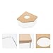 Hamster Sand Bath Box Transparent Hamster Bathroom Wear-Resistant Bathtub for Small Pets Portable Chinchilla Sand Bath Easy to Clean and Assemble
