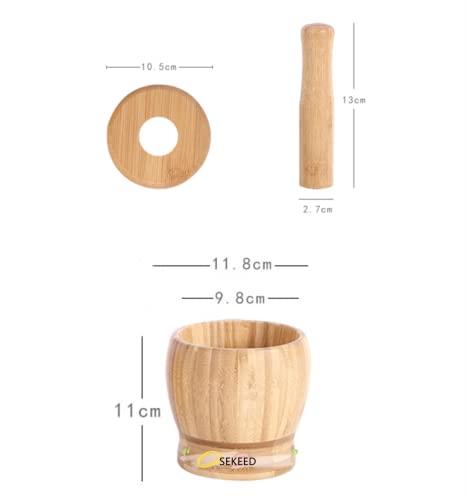 すり鉢 すりこぎ棒 2点セット 木製 搗き器 キッチン用品 蓋