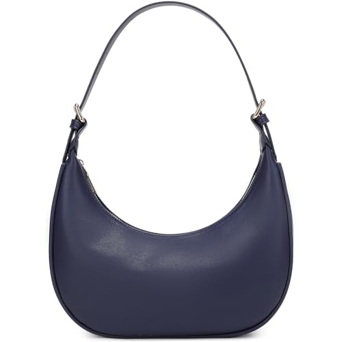 Fashion Small Crescent Underarm Shoulder Bag for Women Trendy Purse Hobo Handbags Clutch Crossbody Bag