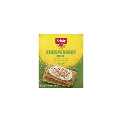 Schär Knusperbrot Dunkel glutenfrei 125g, 6er Pack Cover