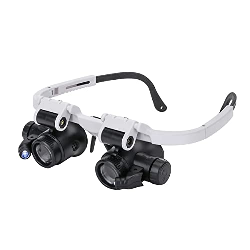 Amazon | 顕微鏡アクセサリーキット 2 2ヘッドマウント照明顕微鏡伸縮