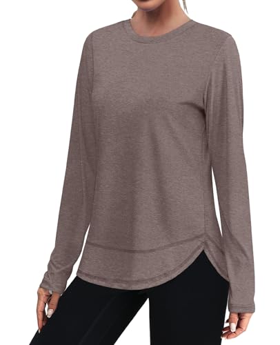 Image of XIEERDUO Women's Workout Tops Long Sleeve Shirts Sun Protection UPF 50+ Quick Dry Shirts for Hiking Running S-3XL
