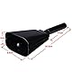 20,5cm Stahl Metall Kuhglocke mit Griff, Geräuschmacher Jubelnde laute Handrufglocke für Sport Fußball Hockey Baseball Basketball Spiele Party Konzert Abschlussfeier Schule Hochzeit Bauernhof Ranch