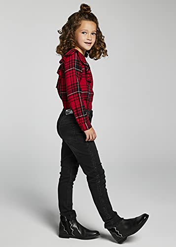 Mayoral Denim Pants for Girls Black4