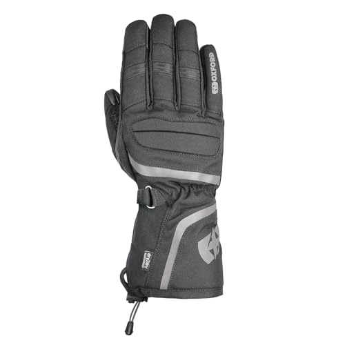 Oxford Convoy 3.0 Guantes de Motocicleta para Damas (Black,XS)