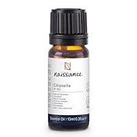 Naissance Citronella Ätherisches Öl (Nr. 182) - 10ml - 100% Naturreines Citronellaöl für Naturkosmetik, Aromatherapie, Duftlampe - Duftöl für Aroma Diffuser