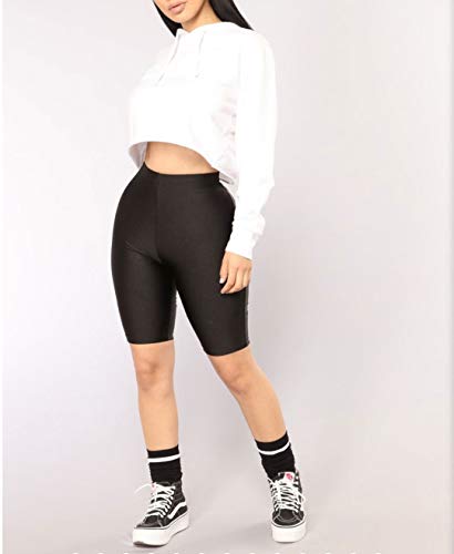 PESION Women's Active Biker Yoga Shorts, Sexy Spandex Boyshort2