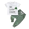 Sasaerucure infant toddler baby boy halloween outfits long sleeve shirts pumpkin sweatshirt with pants 2pcs winter clothes  urban country home decor