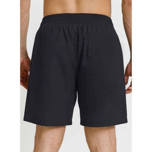 Image of A.A Fashion Zone Men's Casual Elastic Waist Drawstring Shorts with Side Pockets | Comfortable Summer Sports Lounge Gym Beach Shorts | 2 Pack Combo