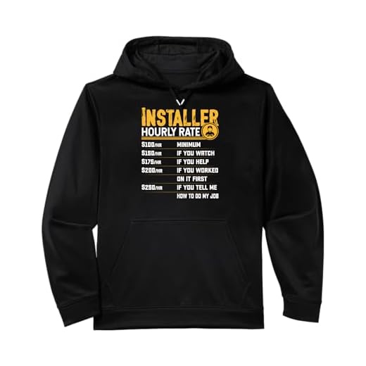 Funny Installation Performance Hoodie