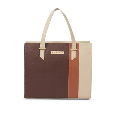 Image of Caprese Birdy Medium Satchel Bag for Women with Multiple Compartments, Adjustable & Detachable Strap | Versatile Shoulder, Crossbody & Handheld Bag for Work, Travel, and Everyday Use