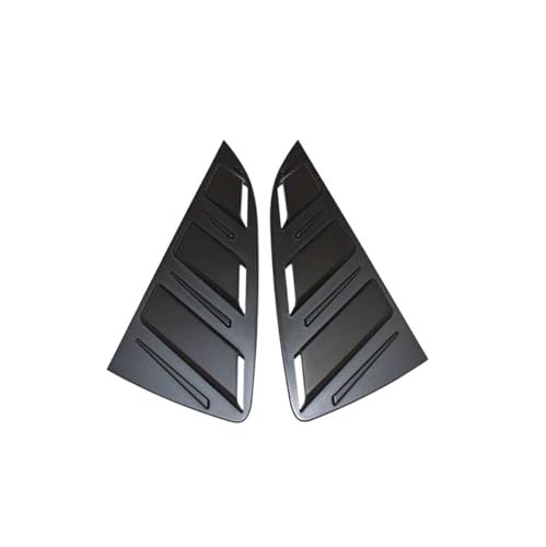 Aileron de voiture pour VW Polo pour relooker la lunette arrière en noir mat