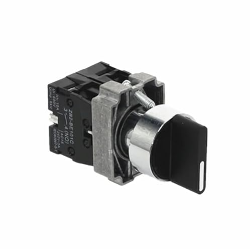 Interruptor de selección de bloqueo de 22 mm XB2-BD35 con tres posiciones de contacto conmutado