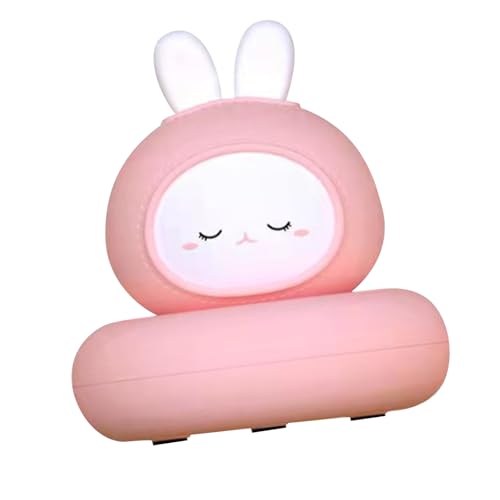 Lámpara de noche bebé con diseño de conejo recargable miniatura 2