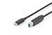 Produktbild ASSMANN AK-300149-010-S, USB 3.1 Anschlusskabel, USB Typ-C auf USB B (Stecker/Stecker), 3A, 10 Gbit/s, 1.0 Meter, Schwarz