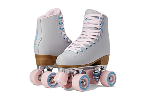 Impala Rollerskates Girl's Impala Quad Skate (Big Kid/Adult) Smokey Grey 6 (US Men's 4, Women's 6) M