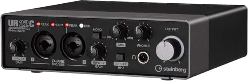 美品 Steinberg UR22C オーディオインターフェイス Amazon.co.jp: Steinberg UR22C USB 3.0 Audio Interface