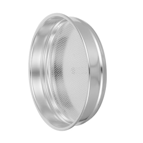 BESPORTBLE Filtros De Jardín Redondo De Metal Tamiz Para Tierra Tamiz De Jardín Para Macetas y Uso Exteriores