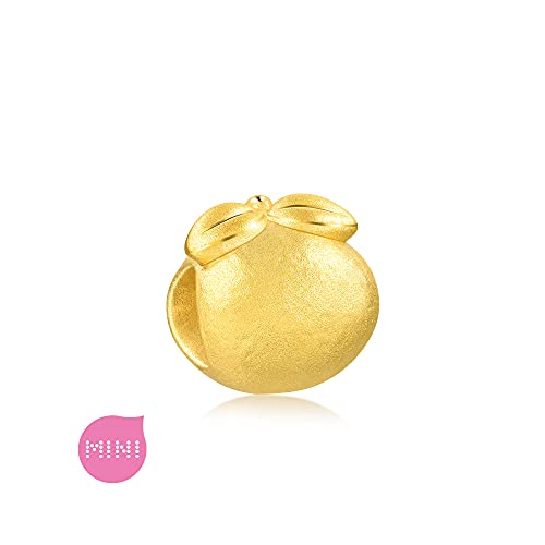 Image of CHOW SANG SANG 999 24K Solid Gold Mini Charm Mandarin Oranges Bracelet for Women 92658C