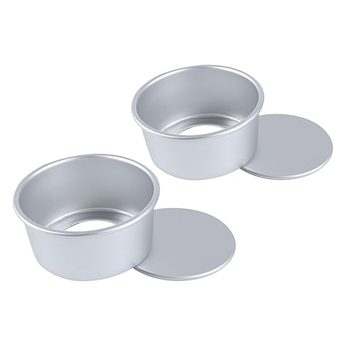 COLLBATH 2 Piezas planchas de asar tabuleiro forno baking tray sartén grill cacerola molde de pastel estaño plato para microondas placa para hornear desmontable aleación de aluminio Silver