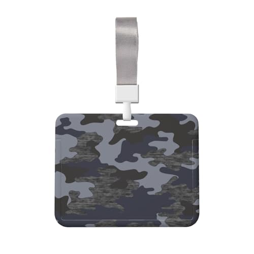 名札ケース 迷彩柄 ネームホルダー 名刺ホルダー IDカードケース パスケース IDカードケース おしゃれ カードホルダー バッジホルダー 首掛け 吊り下げ名札 定期入れ 名刺入れ 旅行用品 学生証 贈り物