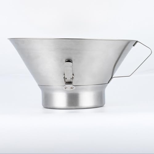 Bol de vidange d'huiles en acier inoxydable au design durable - 8