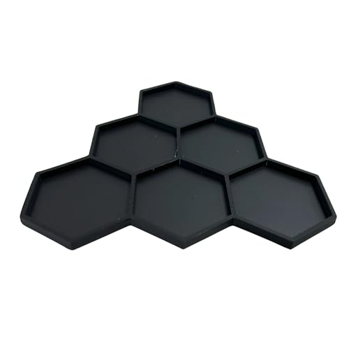 Nexus Box Mighty Coin Holder Stands - Display & Organize (Base plate, Set of 6)