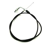Tmuare Cable del acelerador de 1100 mm para bicicleta motorizada de 50 cc, 60 cc, 80 cc, mini bicicleta motorizada