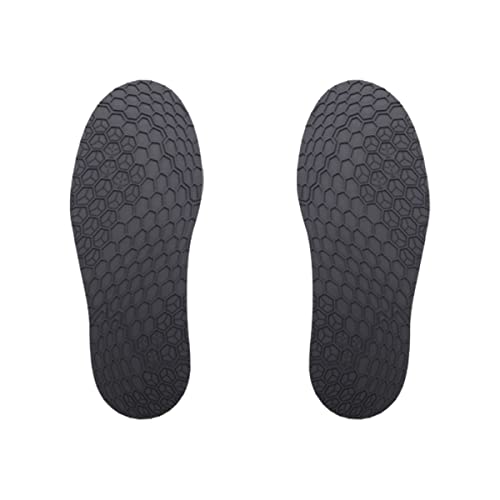 Suela de goma negra antideslizante hexagonal 13" x 4.92" miniatura 1