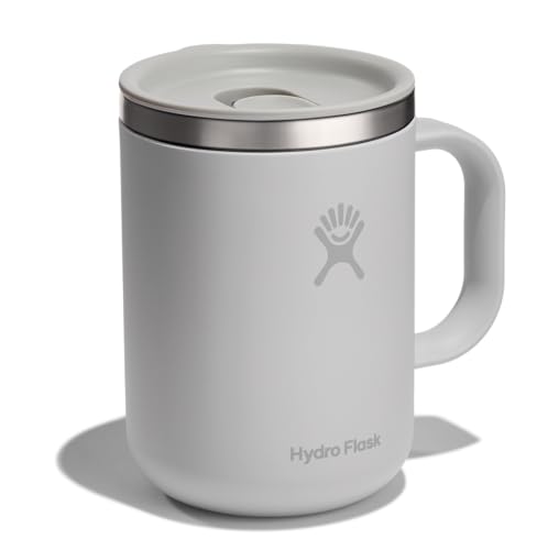 Hydro Flask Coffee Mug – Insulated Stainless Steel, Non Spill, Leak Resistant Travel Mug 24 Oz Birch Gray - image 2