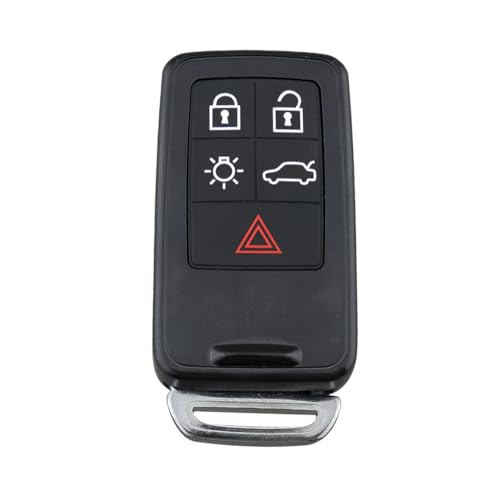 Kilessgo Key Fob Replacement for 2007-2017 Volvo XC70 V70 V60 V40 XC60 S80 S60 KR55WK49264 433MHz 5 Buttons