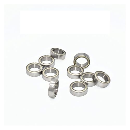 10PCS MR128ZZ 8 * 12 * 3.5 (mm) 10PCS Metal Sealed Miniature Chromium Steel Bearing