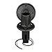 Attwood 910R2PB-7 Marine LightArmor 910R 2-Pin Round Plug-in Light Base, Black Composite, Moisture-Resistant, Compatible with Locking Collar Pole Lights