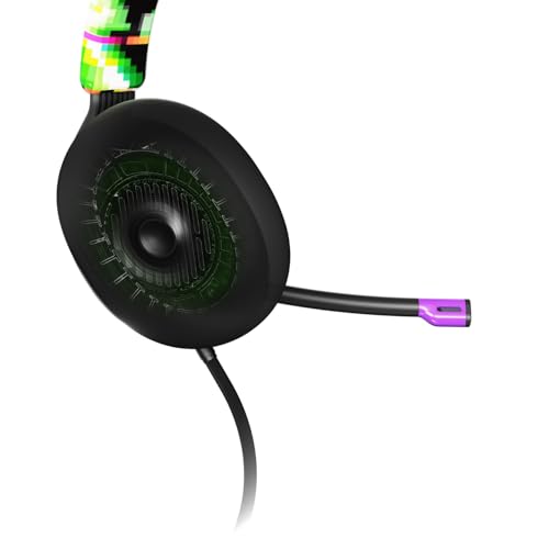 Image of Skullcandy SLYR Multi-Platform Over-Ear Wired Gaming Headset, Works with Xbox PlayStation and PC - Green