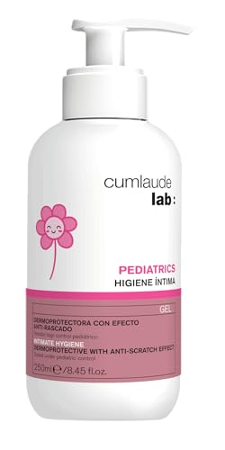 Cumlaude Lab Higiene Íntima Pediatrics - Higiene Íntima para Niñas con Ph Neutro, Previene el Picor y el Enrojecimiento - 250 ml