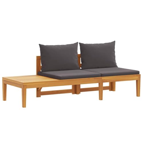 Banc de balcon avec table et coussin pour vos cafés en terrasse - 3