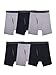 Produktbild Fruit of the Loom Herren Coolzone Boxer Briefs, Moisture Wicking & Breathable, Assorted Color Multipacks Retroshorts, 6er-Pack  Schwarz/Grau, Large