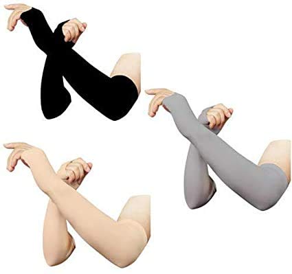 mizuna Sun Protection Arm Sleeves Hand gloves For Men & Women,Thumb Holes UPF 50 Arm Cover for Biking,Cricket,Cycling, Golf, Outdoor Sports-picture-41