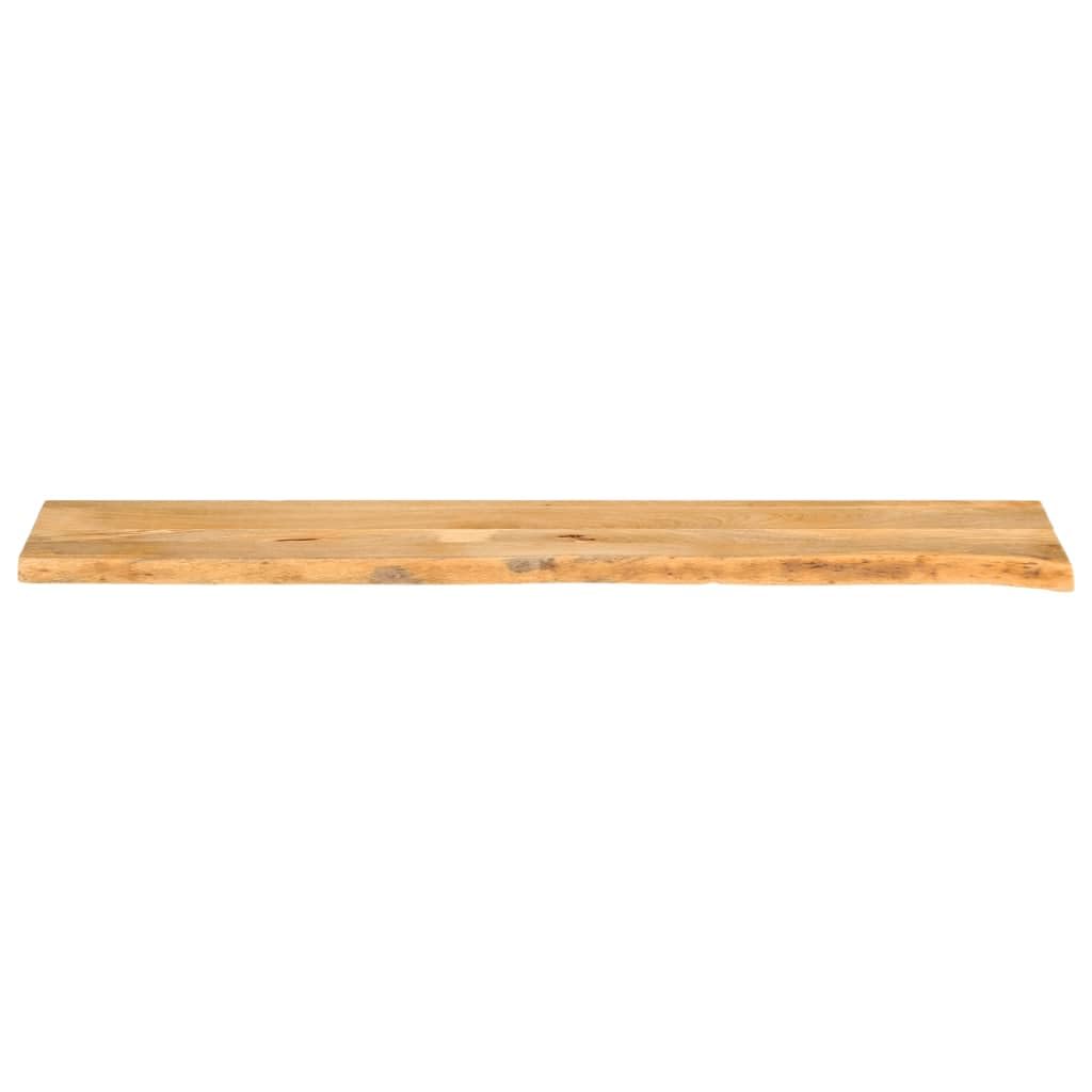Piano del tavolo in legno massiccio di mango, 180 x 40 x 2,5 cm