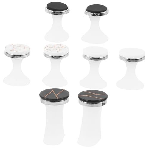 Ipetboom Toe Separators for Women 8 Pieces Silicone Toe Separator for Nail Polish Pedicure Dividers for Women Nail Art