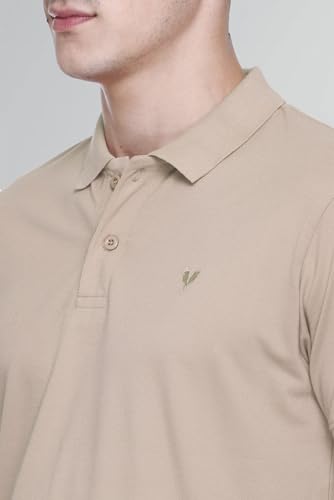 Image of Half Cotton Polo T Shirt for Man with Pocket - Regular Fit Mens Collar Tshirt