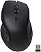 Speedlink Snappy Wireless Mouse - Kabellose Maus 2.4GHz, 5 Tasten bis 1800 DPI, ergonomische Funkmaus wiederaufladbar 600mAh Akku, USB-C Ladefunktion, USB-A Nano Empfänger für PC Laptop, schwarz