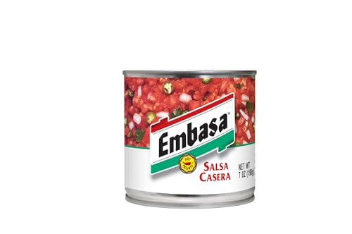 Embasa Salsa Casera, Hot, 7-Ounce Cans (Pack of 12) - image 1