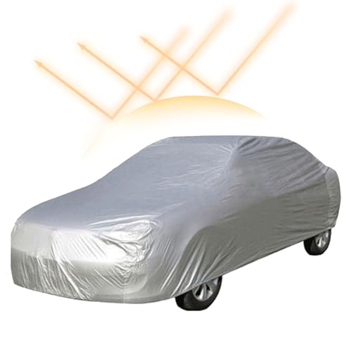 Telo Copriauto Da Esterno Copriauto Completi, Copriauto Impermeabili Antipolvere Anti UV AntiVento Protezione Anti-neve Dai Raggi UV, Telo Per Auto Telo Copriauto,dal Sole E Dalla Pioggia