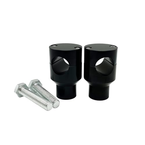 Rehausseur guidon moto 25mm noir pour éliminer les douleurs de dos