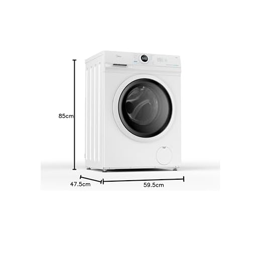 Midea MF10EW70BA10 Waschmaschine mit Dampf